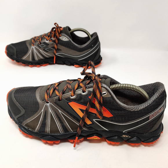 New Balance Minimus 1010v2 Trail Running Shoes Mens 9.5 D Gray Orange MT1010T2 - Picture 11 of 16